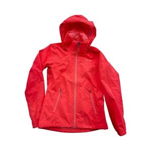 The‎ North Face Jacket Womens Small Salmon DryVent Hooded Waterproof Rain Coat